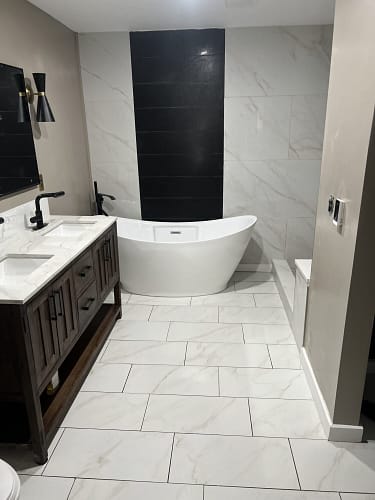 Luxury Bathroom Remodel Blacklick, Ohio