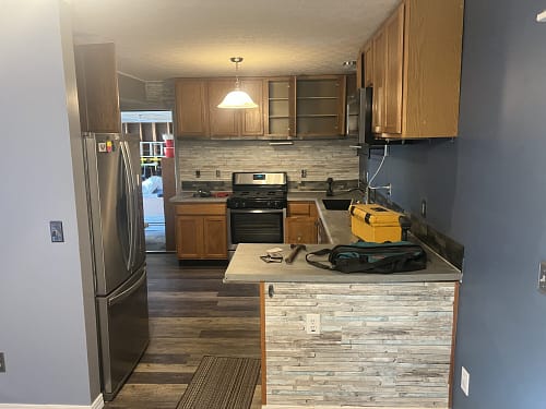 Kitchen Remodel Lewis Center, Ohio Before